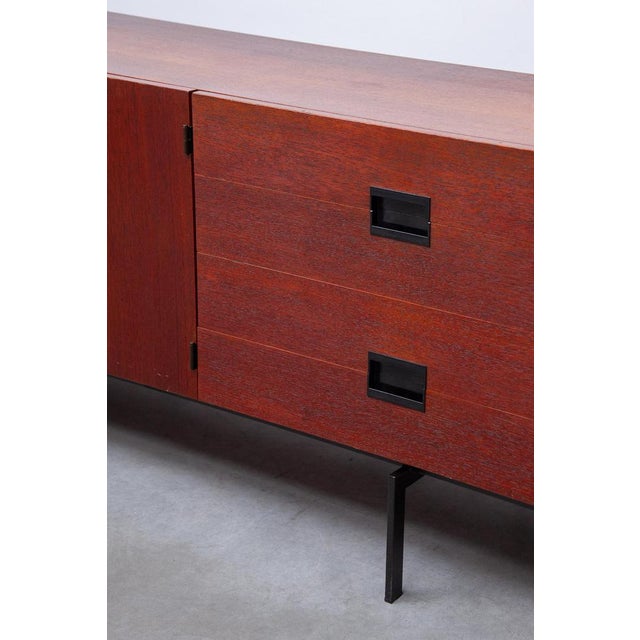 Pastoe Dutch Japanese Series DU03 Sideboard attributed to Cees Braakman for Pastoe, 1958 For Sale - Image 4 of 18