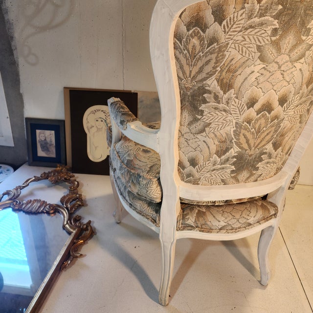 1960s Pair of Louis XV Armchairs For Sale - Image 9 of 18