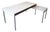 Program 570 Desk with Typewriter Table Extension by Dieter Rams for Vitsoe, 1970s, Set of 2 For Sale