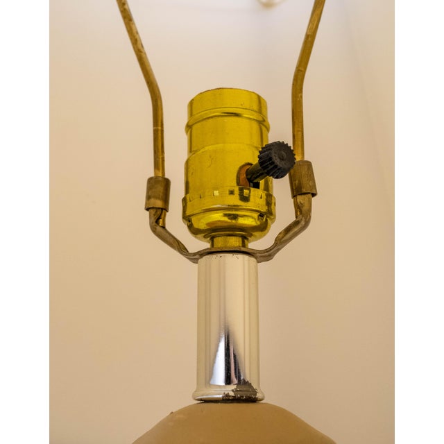 1980s Vintage Neoclassical Urn Table Lamp With Swing Handles For Sale - Image 5 of 14