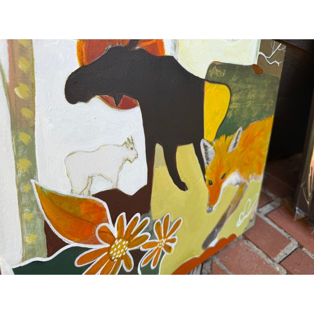 Contemporary "East Yellowstone" Animals of the Park by LWren Walraven For Sale - Image 3 of 10