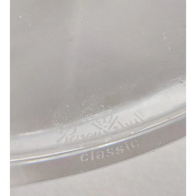 Rosenthal Vintage Rosenthal Germany Modernist Geometric Crystal Votive Candle Holder For Sale - Image 4 of 9
