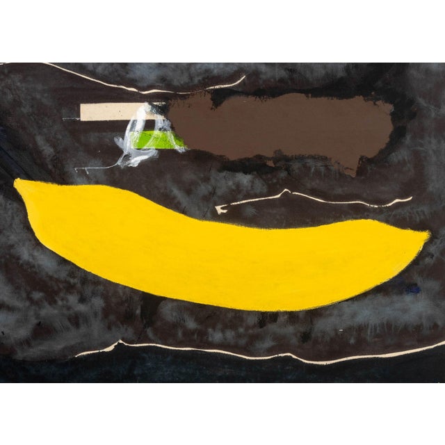 Contemporary Jack Roth "Diana's Banana" Acrylic on Canvas, 1976 For Sale - Image 3 of 10