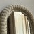 Vintage Wicker Wall Mirror in Crème For Sale In Baltimore - Image 6 of 13