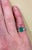 2 Carat Natural Emerald Cut Emerald & 0.85 Ct Diamond Ring in Platinum For Sale - Image 10 of 18