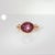 6.2ct Star Ruby Ring With Natural Diamonds Accents: Solid 14k Gold, Oval, Size 6.75 For Sale - Image 4 of 9