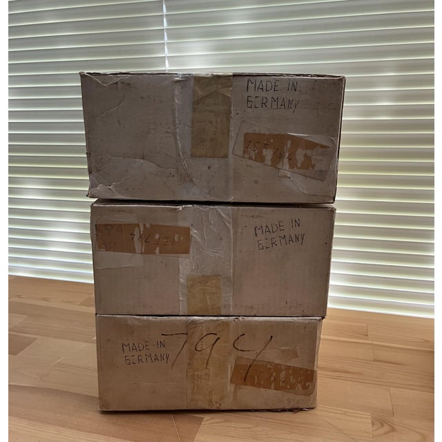 1970s Mid-Century Modern German Glass Flush Mounts by Wila Leuchten, 1970s, Set of 2 For Sale - Image 5 of 15