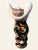 Vintage Mid-Century Modern Hand-Painted Porcelain Lady Table Lamp W/Porcelain Lady Finial For Sale - Image 17 of 18