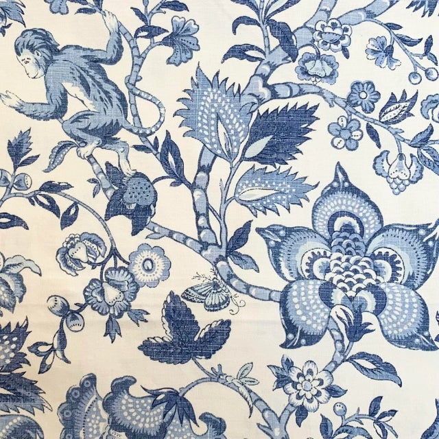 Brand New Toile Pillow Cover Fabric Manufacturer: Covington Fabric Brand: 5th Avenue Designs Pattern: Botanical, Floral,...