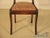 Pair Regency Style Carved Oak Upholstered Occasional Chairs For Sale - Image 4 of 10