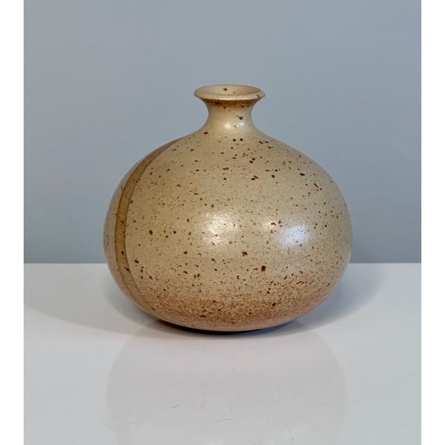 Modernist Studio Ceramic Art Vase, Germany, 1960s For Sale - Image 6 of 10