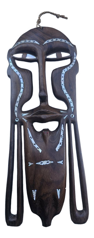 Wooden African Mask, 1970s