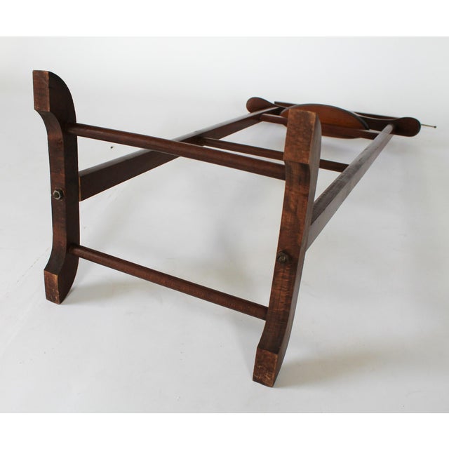 Brown Vintage Italian Dressing Valet - "s.p.q.r." For Sale - Image 8 of 14