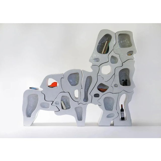 Gold Big Spectator Shelf by Freia Achenbach For Sale - Image 8 of 9