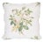 Schumacher Loudon Rose Pillow in Ivory For Sale