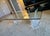 Contemporary Vintage Acrylic & Glass Swan Coffee Table For Sale - Image 3 of 10