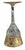 Antique Val St Lambert Gilt Decorated Engraved Crystal Wine Glass. This listing is for one stem but we actually have...