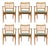 Set of Six Dining Chairs by Carl Malmsten, 1950 For Sale