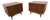 Mid-Century Modern Broyhill Sculptra Walnut Nightstands - Set of 2 - Refinished! For Sale