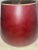 Metal Late 20th Century Stiffel Burgundy Leather Lamp Shade "Mint" Condition For Sale - Image 7 of 12