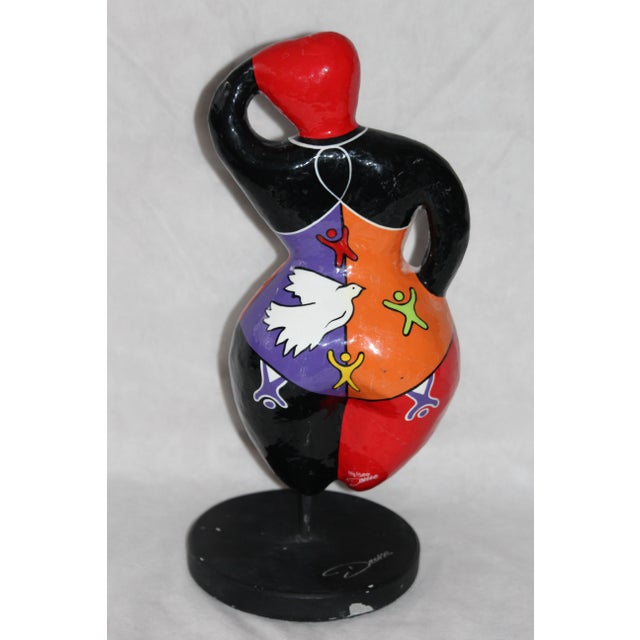 Pop Art Goddess, 1990s, Epoxy Resin For Sale - Image 3 of 16