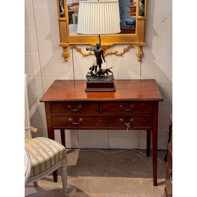 Late 18th Century George III Mahogany Dressing Table For Sale - Image 10 of 12