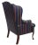 Queen Anne Late 20th Century Hickory Chair Company Historic James River Collection Queen Anne Wingback Chair For Sale - Image 3 of 5