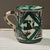 A set of five vintage polychrome ceramic cups by Spanish artist Domingo Punter (b. ca. 1936). Largest cup measures 4.2...