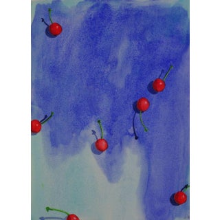 Jacques Halbert, Blue Velvet, 2019, Mixed Media For Sale