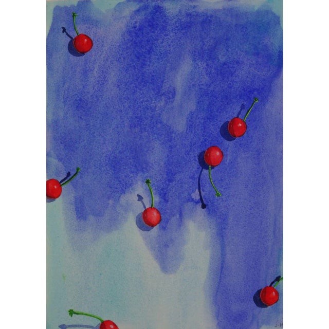 Jacques Halbert, Blue Velvet, 2019, Mixed Media For Sale