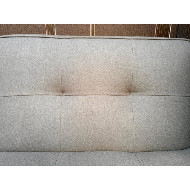 Vintage Nienkämper Tuxedo High-Back Privacy Booth Sofa For Sale - Image 14 of 18