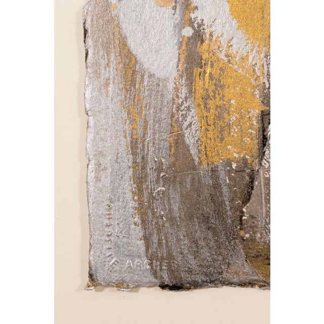 Abstract Lenore Gimpert Tutu Series the Detroit Opera House Signed Mixed Media on Paper For Sale - Image 3 of 9