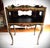 Chinoiserie Mercury Glass Side Black Lacquer Tables, European Crossroads, John Richard, a Pair For Sale - Image 14 of 16