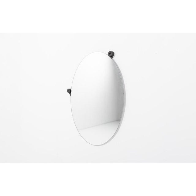 1980s Italian Mirror by Nanda Vigo for Morphos, 1980s For Sale - Image 5 of 6