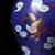 Chinese Vintage Chinese Cloisonné "Longevity Crane" Vase With Dragon Lacquer Box For Sale - Image 3 of 10