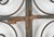 Vintage Entryway Wrought Iron Double Garden Gates For Sale - Image 4 of 9