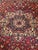 Vintage Persian Khorassan Rug, Hand-Knotted Wool, Floral Pattern, Crimson & Camel, 9x12 For Sale - Image 11 of 14