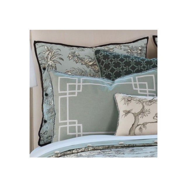 Eastern Accents Eastern Accents Pillow Set in Asian Pattern, New For Sale - Image 4 of 4