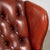 Pair of 20th Century Danish Oxblood Leather Chesterfield Wingback Club Chairs For Sale - Image 6 of 18