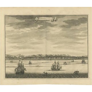 F. Valentijn, Illustration of Samboepo, 1726, Print For Sale