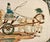 Late 20th Century Hand Painted Embossed Horse and Carriage Porcelain Tray For Sale - Image 5 of 12