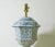 1990s Blue & White Tole Hexagon Lamp in Delf Design For Sale - Image 5 of 7