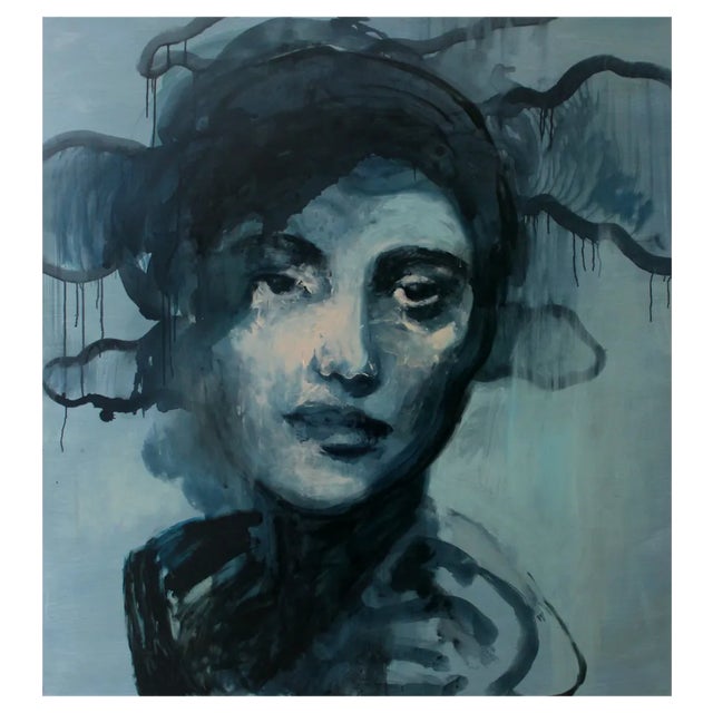 Joanna Rusinek, Woman VIII, 2017, Oil on Canvas For Sale