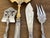 Metal Antique French Sterling Serving Utensils, Set of 4 For Sale - Image 7 of 10