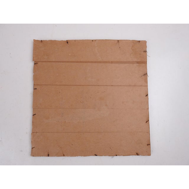 Blue Vintage Impressionist Snowy Winter River Landscape Painting For Sale - Image 8 of 8