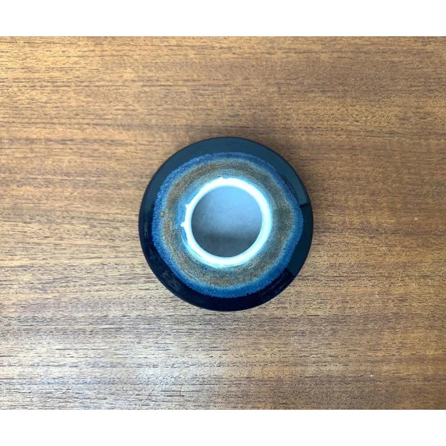 Small Mid-Century German Ceramic Vase, 1960s For Sale - Image 6 of 11