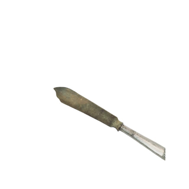 Postmodern Silver Cake Knife, Poland, 1960s For Sale - Image 3 of 7