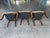 Vintage John Widdicomb Floral Upholstered Dining Chairs, Set of 12 For Sale - Image 11 of 17