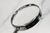 English Luxury Antique Sterling Silver & Ebonized Wood Magnifying Glass Hand Engraved Library Desk Accessory For Sale - Image 3 of 13