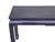 Asian Modern Grasscloth Wrapped Ming Style Console Tables Att. Baker Furniture - Pair For Sale - Image 9 of 12